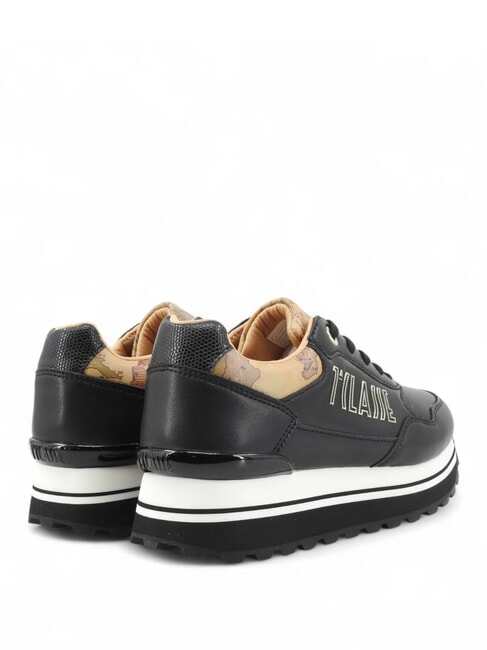 GEO Teniși cu talpă &icirc;naltă ner / gebei - Pantofi femei