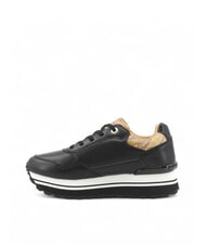 ALVIERO MARTINI PRIMA CLASSE GEO Teniși cu talpă &icirc;naltă ner / gebei - Pantofi femei - 4