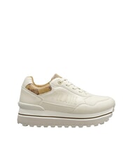 ALVIERO MARTINI PRIMA CLASSE GEO Teniși cu talpă &icirc;naltă alb murdar/bej geo - Pantofi femei - 3