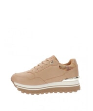 ALVIERO MARTINI PRIMA CLASSE GEO Teniși cu talpă &icirc;naltă alună/bej geometric - Pantofi femei - 3