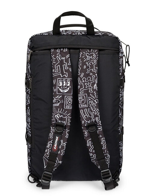 TRAVELPACK  Rucsac de voiaj, suport pc 17". Keith Haring Black - Rucsacuri pentru școală și timp liber