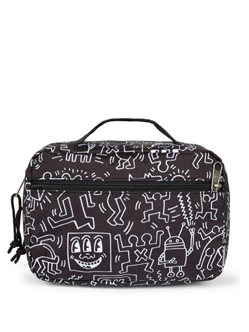 ROAD KIT Trusă de călătorie cu agățat Keith Haring Black - Truse de toaletă