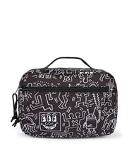 EASTPAK ROAD KIT Trusă de călătorie cu agățat Keith Haring Black - Truse de toaletă - 2