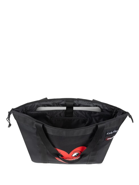 TRAVEL TOTE Geantă pentru laptop de 16" Inima lui Keith Haring - Genți femei