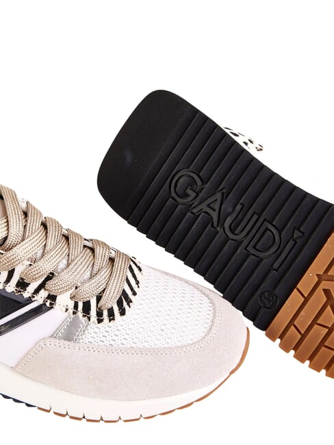 ICONICA Adidași din piele alb-gălbui/alb - Pantofi femei