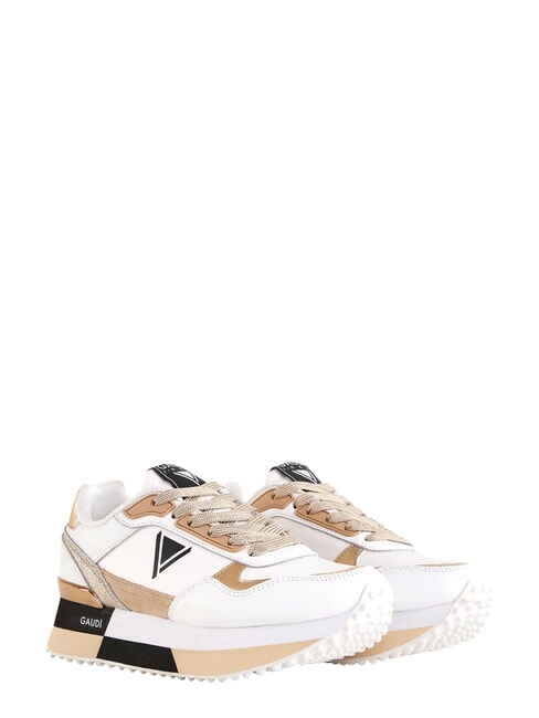 I DEA Adidași din piele alb - Pantofi femei