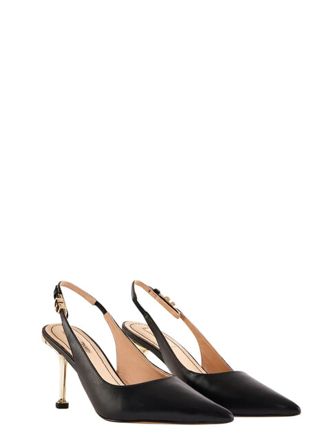 CRISTEL Decolteu Chanel, din piele BLACK - Pantofi femei