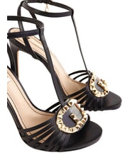 GAUD&Igrave; FOSCA Sandale &icirc;nalte din piele BLACK - Pantofi femei - 3