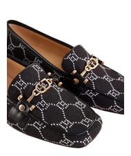 GAUD&Igrave; TULSA Mocasin jacquard BLACK - Pantofi femei - 3