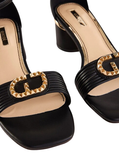 VALENCIA GREEDY Sandale &icirc;nalte BLACK - Pantofi femei