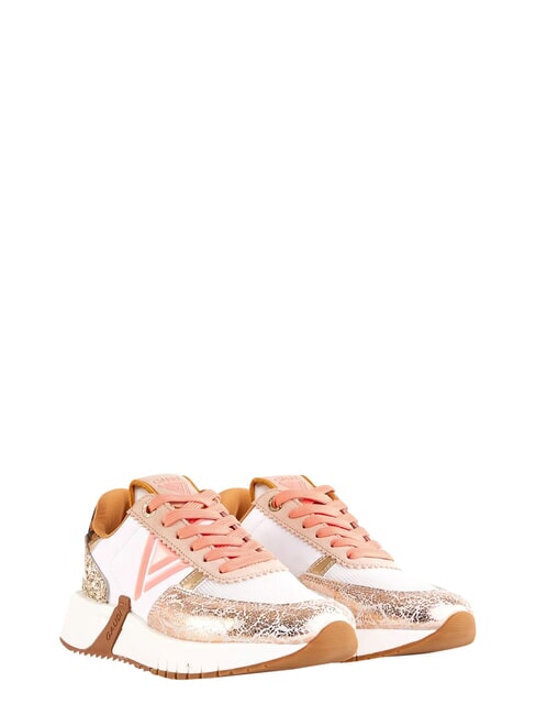 ICONICA BOOM DAY Adidași din piele ALB / PLATIN - Pantofi femei