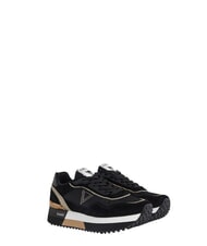 GAUD&Igrave; I DEA Adidași din piele BLACK - Pantofi femei - 2