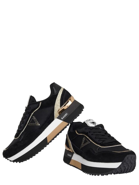 I DEA Adidași din piele BLACK - Pantofi femei