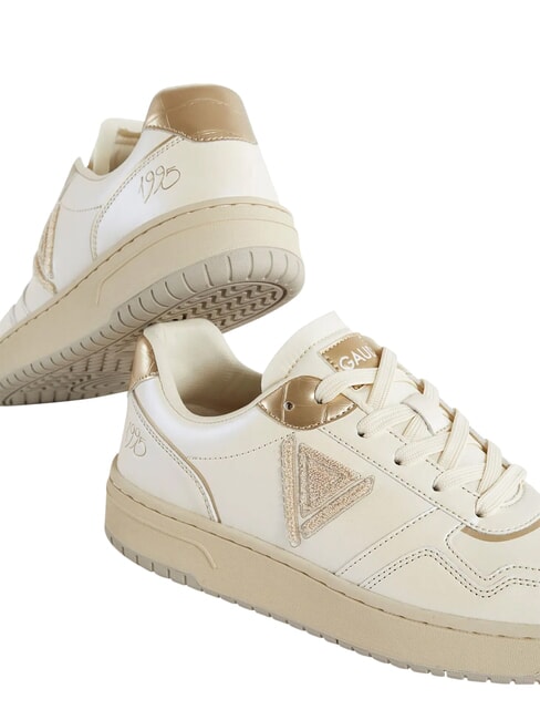 I CALLIE Adidași din piele perla - Pantofi femei