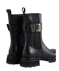 GAUD&Igrave; ARIEL Ghete din piele pentru gleznă BLACK - Pantofi femei - 3