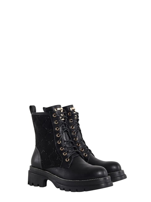 CASSANDRA FIBER Ghete BLACK - Pantofi femei