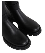 GAUD&Igrave; ARIEL Ghetă din piele BLACK - Pantofi femei - 3