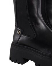 GAUD&Igrave; CORINNE Ghete din piele pentru gleznă BLACK - Pantofi femei - 3