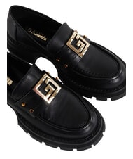 GAUD&Igrave; ARIEL Mocasin din piele BLACK - Pantofi femei - 3
