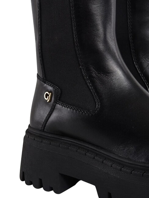 CORINNE Ghete din piele pentru gleznă BLACK - Pantofi femei