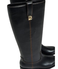 GAUD&Igrave; FIONA GREEDY Ghete de călărie BLACK - Pantofi femei - 3