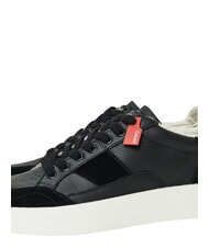 GAUD&Igrave; FUSION Adidași din piele BLACK - Pantofi bărbați - 3