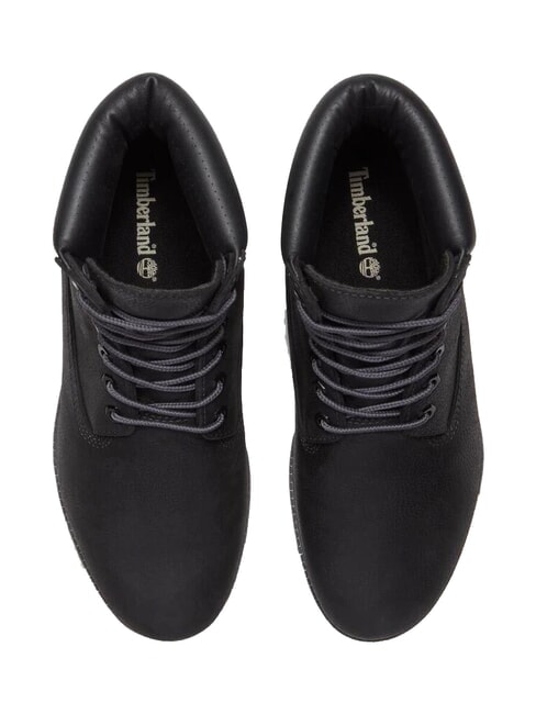 6 INCH Ghete din piele pentru gleznă negru - Pantofi bărbați