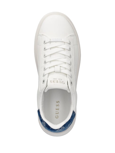 ELBINA14 Adidași denim alb - Pantofi femei