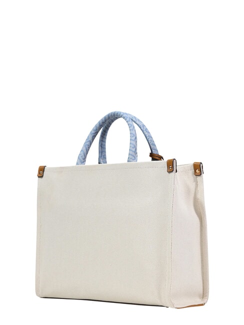 RIDHI Geantă mare cu curea de umăr neutru/denim - Genți femei