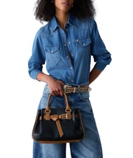 LIUJO CORALLO Geantă de m&acirc;nă, cu curea de umăr BLACK - Genți femei - 2