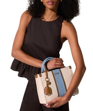 LIUJO RIDHI Geantă de m&acirc;nă, cu curea de umăr neutru/denim - Genți femei - 2