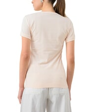 GUESS MINI TRIANGLE Tricou slim fit vanilie cosmică - tricou - 2