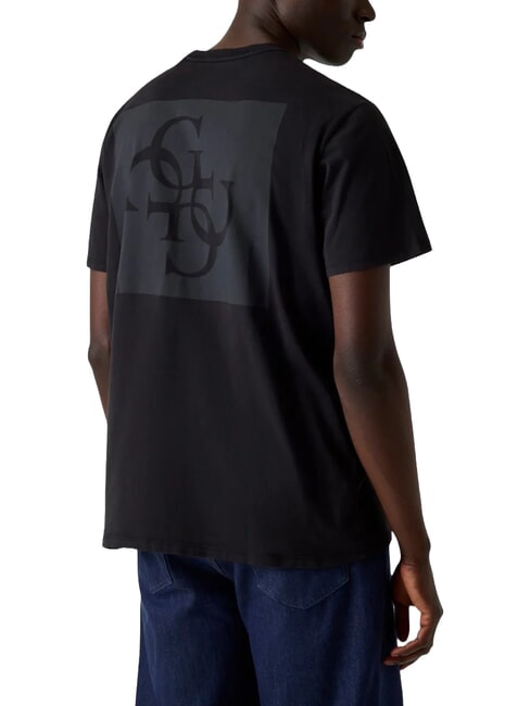 BASIC 4G MIST Tricou de bumbac jet black multi - tricou