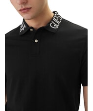GUESS NOLAN Tricou polo cu m&acirc;necă scurtă jetbla - maiou Polo - 3