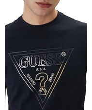 GUESS TRIANGLE HD Tricou cu m&acirc;necă scurtă smartblue - tricou - 3