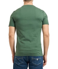GUESS AIDY Tricou scris in aceeasi culoare pădure urbană - tricou - 2