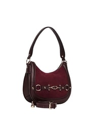 GAUD&Igrave; NEW DIAZ LEATHER Geantă mini hobo, geantă de umăr vin - Genți femei - 3