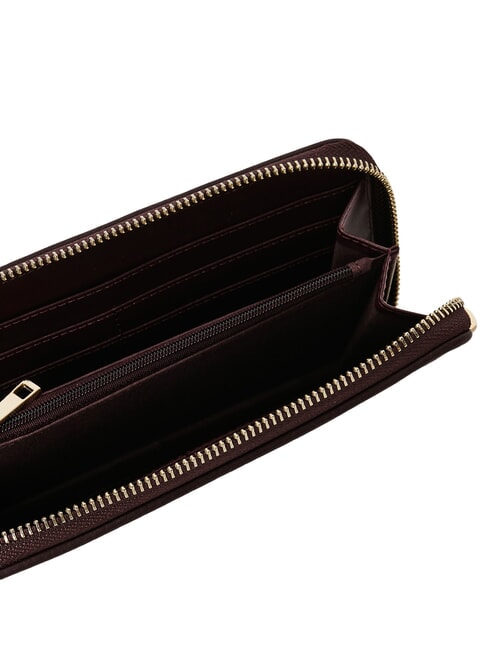 EVA Portofel mare cu fermoar vin - Portofele femei
