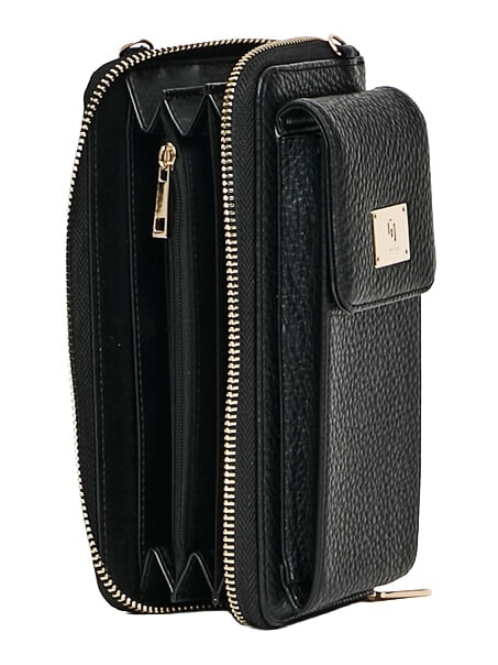 EVA Suport pentru iPhone, cu portofel pentru monede BLACK - Husă pentru tabletă și organizator