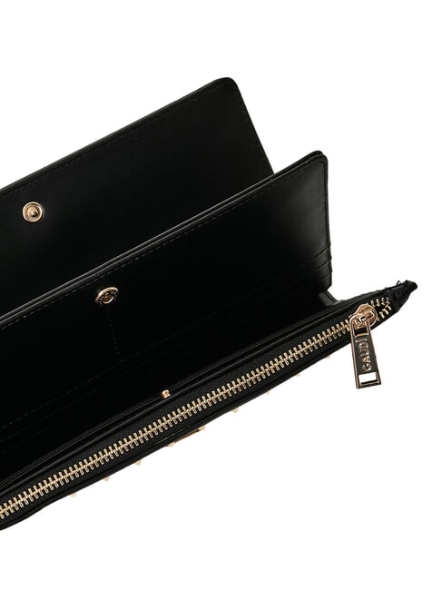 EMMA Portofel mare cu fermoar BLACK - Portofele femei