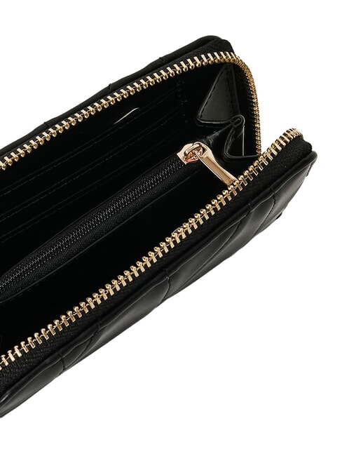 ELETTRA Portofel mic cu fermoar BLACK - Genți femei