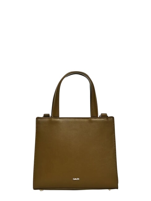 ADA VELUR S Geantă mică cu inserții de catifea MILITARE - Genți femei