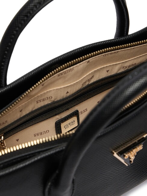 NOELLE 2 Geantă de m&acirc;nă, cu curea de umăr BLACK - Genți femei