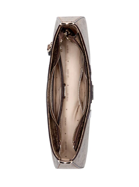 NOELLE 2 TOP Geantă de umăr logo latte / maro - Genți femei