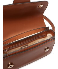 GUESS JANIE Geantă de umăr mini COGNAC - Genți femei - 5