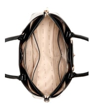 GUESS JANIE Geantă de m&acirc;nă, cu curea de umăr BLACK - Genți femei - 4