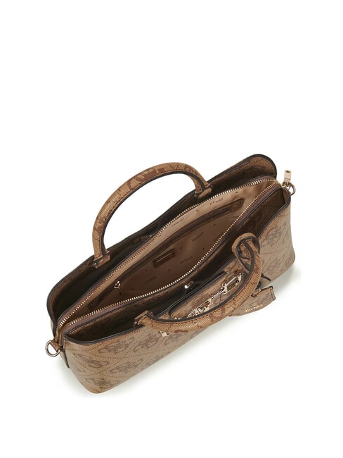 JANIE LOGO Geantă de m&acirc;nă, cu curea de umăr LOGO LAPTE - Genți femei