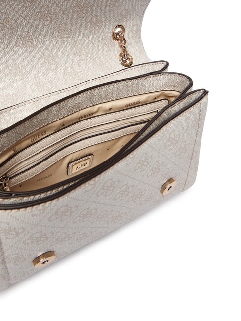 NOELLE 2 Geantă convertibilă cu clapă sigla osului - Genți femei