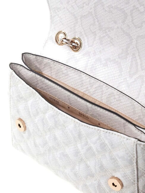 GIULLY 2 CONVERTIBLE Geantă de umăr / geantă crossbody aproape alb - Genți femei