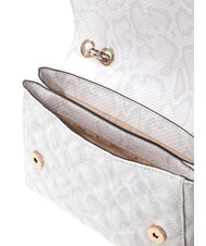 GUESS GIULLY 2 CONVERTIBLE Geantă de umăr / geantă crossbody aproape alb - Genți femei - 3